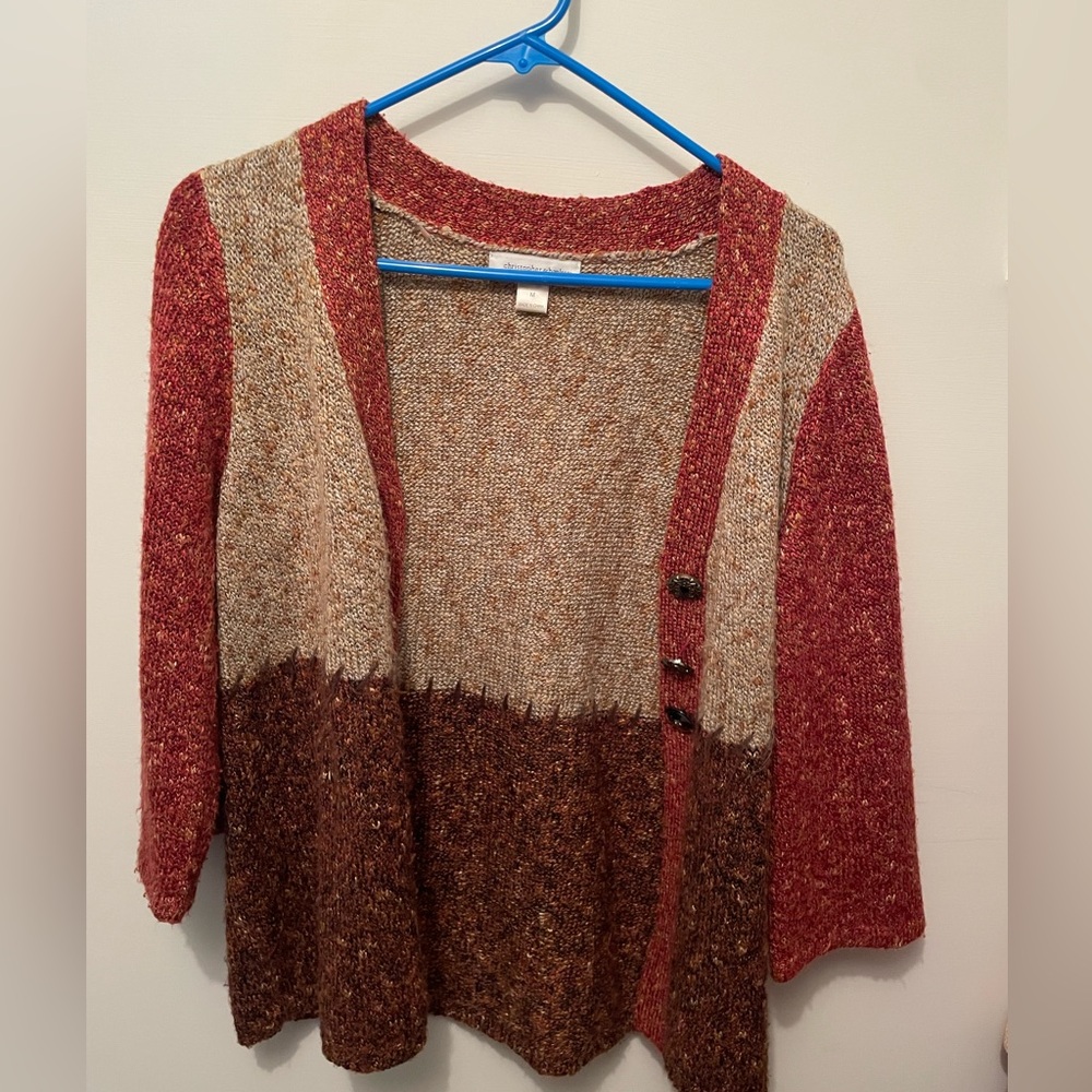 Christopher & banks knitted sweater size medium